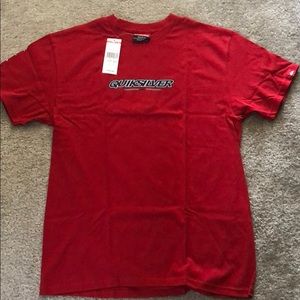 Quicksilver Red tee shirt